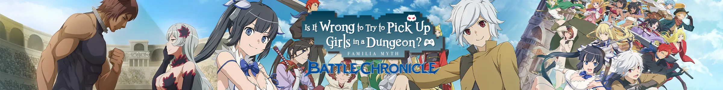 DanMachi BATTLE CHRONICLE wallpaper image