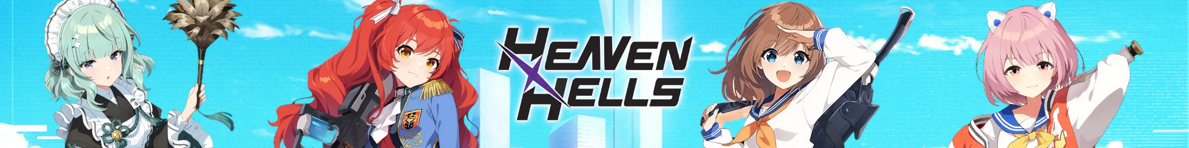 HEAVENHELLS: Anime Squad RPG wallpaper image