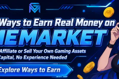 GameMarket 2 Ways to Earn on GameMarket: Affiliate & Selling  news image