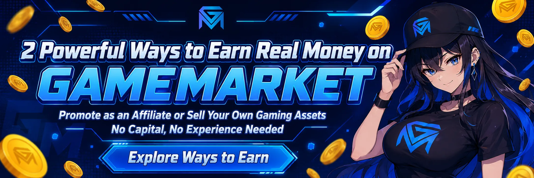 GameMarket 2 Ways to Earn on GameMarket: Affiliate & Selling news image