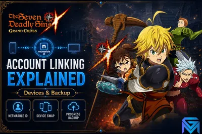 The Seven Deadly Sins: Grand Cross 7DS Grand Cross Account Linking Explained: Devices news image