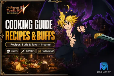 The Seven Deadly Sins: Grand Cross 7DS Grand Cross Cooking Guide: Recipes, Buffs & Ta news image