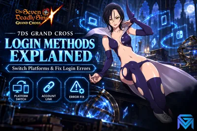 The Seven Deadly Sins: Grand Cross 7DS Grand Cross Login Methods Explained: Switching news image