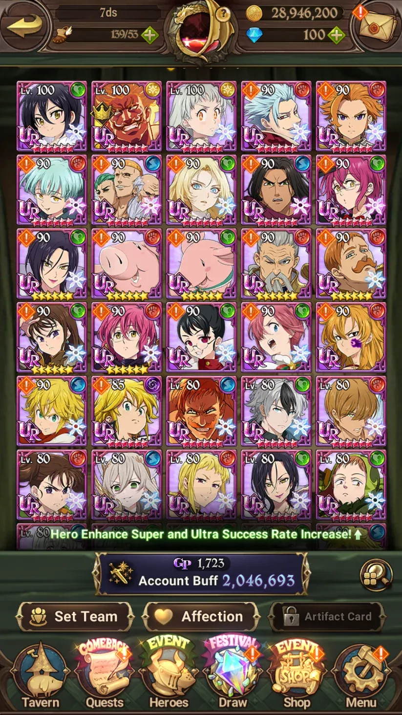 7DS Grand Cross Reroll and Starter Accounts: What to Look For