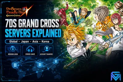 The Seven Deadly Sins: Grand Cross 7DS Grand Cross Servers Explained: Global, Japan,  news image
