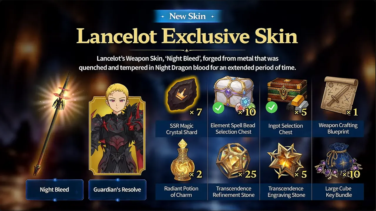 7DS Origin 2.2 Update Guide: Lancelot, Chaos Keys and Free SSR Hero