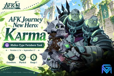 AFK Journey AFK Journey New Hero: Karma, the Malice-Type Twinb news image