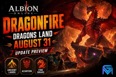 Albion Online Albion Online Dragonfire Update Preview: Dragons L news image