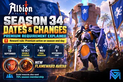 Albion Online Albion Online Season 34 Guide: Dates, Changes and  news image