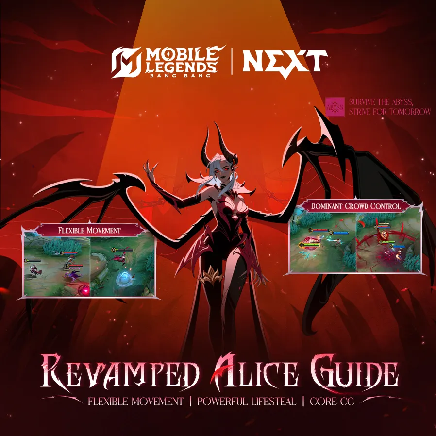 Mobile Legends: Bang Bang Alice Revamp: The Blood Queen Returns Stronger Tha news image