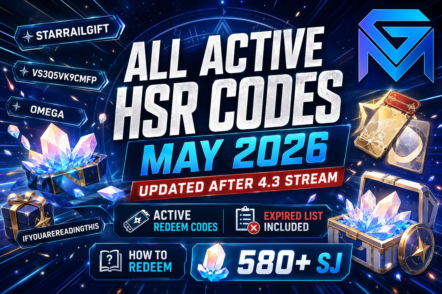 Honkai Star Rail All Working HSR Codes May 2026 — Updated After 4.3 news image