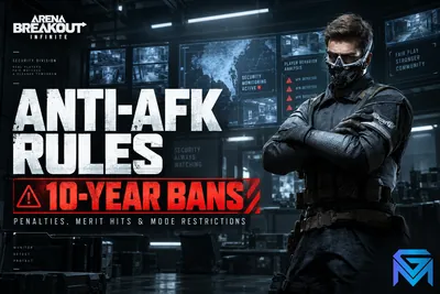 Arena Breakout: Infinite Arena Breakout Infinite Anti-AFK Rules: Penalties  news image