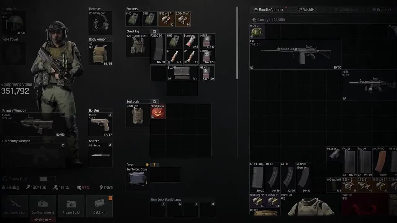 Successful extraction 