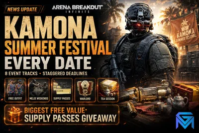 Arena Breakout: Infinite Arena Breakout Infinite Kamona Summer Festival: Ev news image