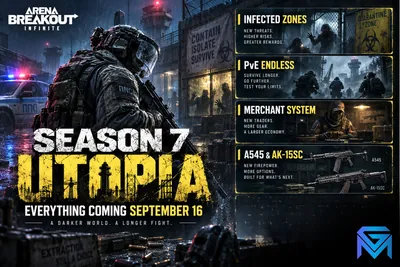 Arena Breakout: Infinite Arena Breakout: Infinite Season 7 Utopia — Everyth news image