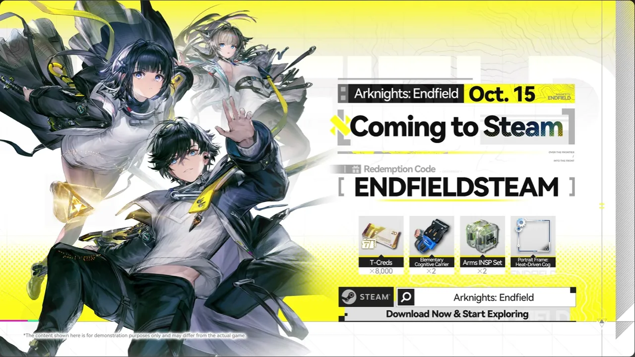 Arknights Endfield 1.6 Sanctuary of Ink: Si, Argent Flow & Steam Date