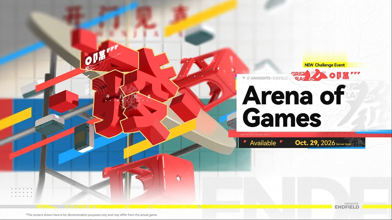 New Challenge Event Arena of Games