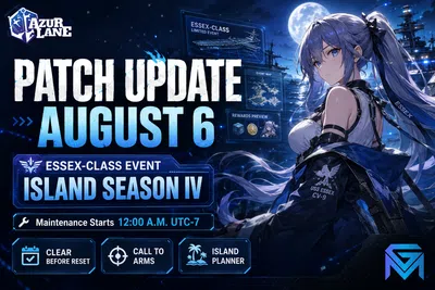 Azur Lane Azur Lane August 6 Update: Essex-Class Event and I news image