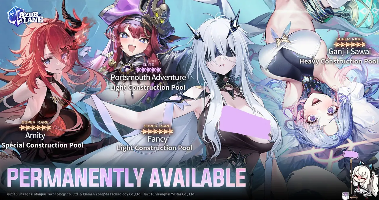 Azur Lane October Update: Free Algérie Skin and New Pool Ships