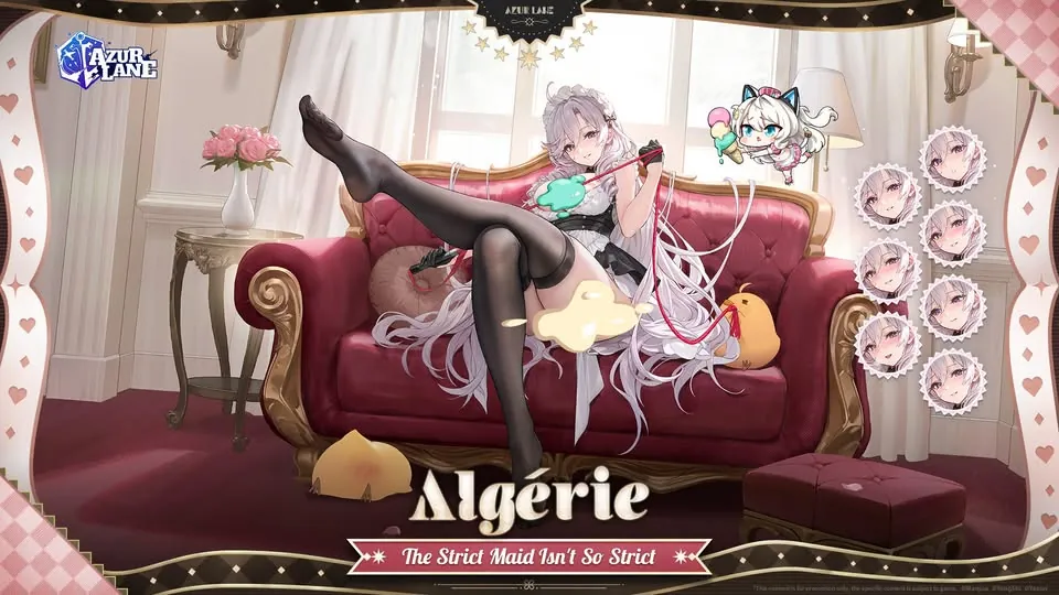 Azur Lane October Update: Free Algérie Skin and New Pool Ships