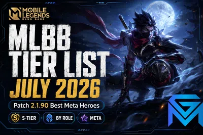 Mobile Legends: Bang Bang Best MLBB Heroes July 2026 — Patch 2.1.90 Meta Tie news image