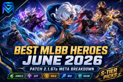 Mobile Legends: Bang Bang Best MLBB Heroes June 2026 — Patch 2.1.67a Meta Br news image