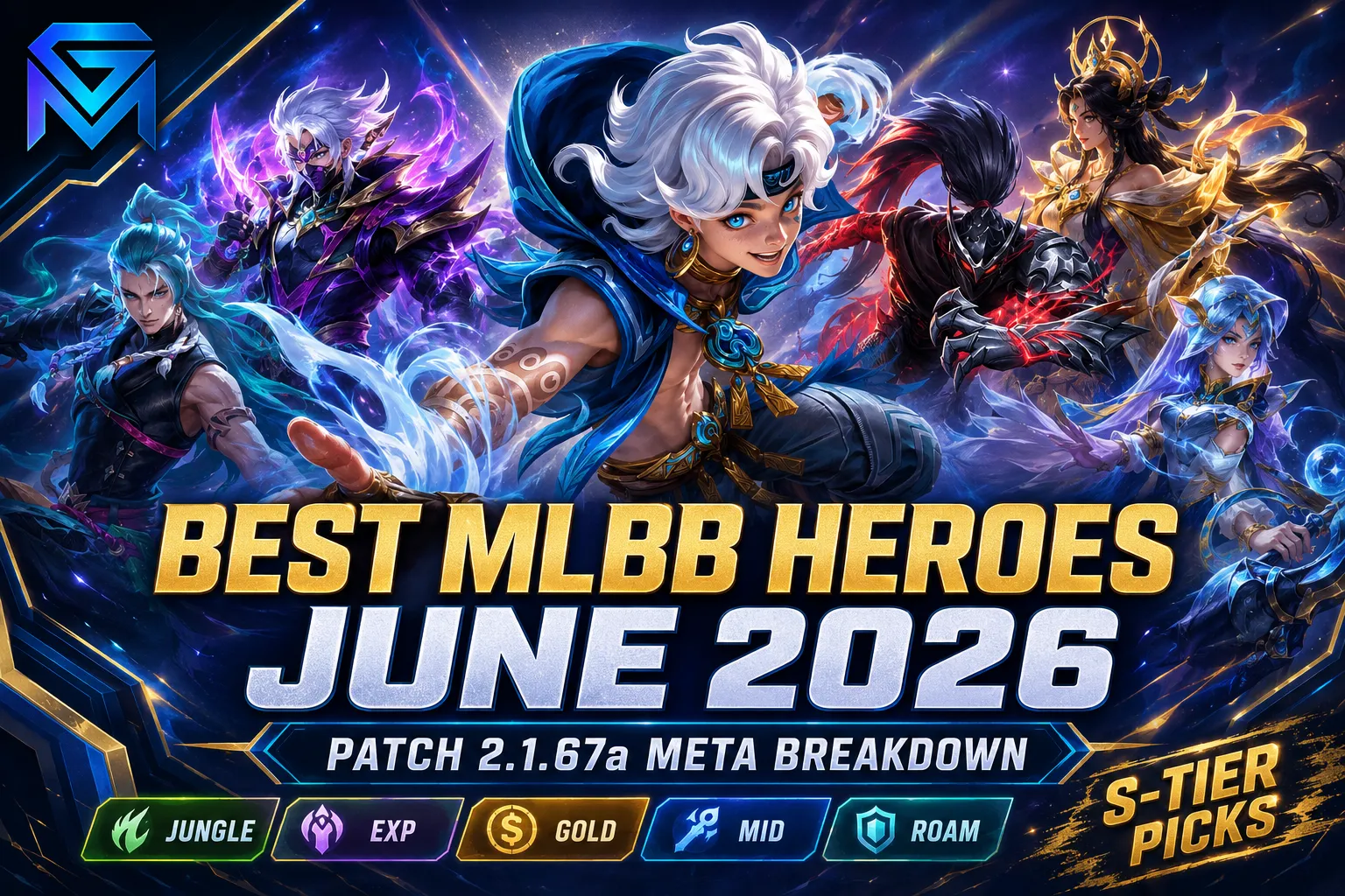 Mobile Legends: Bang Bang Best MLBB Heroes June 2026 — Patch 2.1.67a Meta Br news image