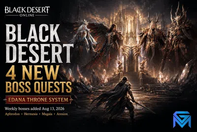 Black Desert Online Black Desert Online Adds Four New Weekly Boss Ques news image