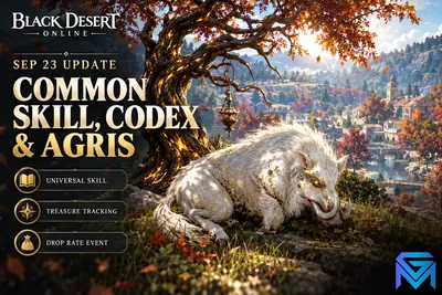 Black Desert Online Black Desert Online Sep 23 Update: Common Skill, C news image