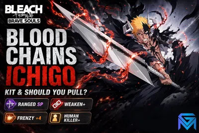 Bleach: Brave Souls Bleach Brave Souls Blood Chains Ichigo: Kit & Shou news image