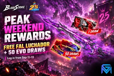 Blood Strike Blood Strike Peak Weekend: Free FAL Luchador & 50  news image