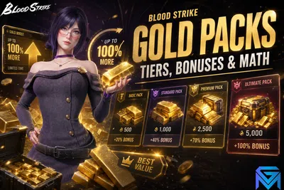Blood Strike Blood Strike Strike Gold Packs Explained: Tiers, B news image