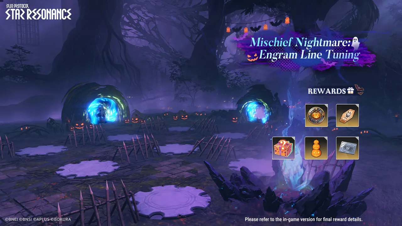 Blue Protocol Star Resonance Halloween: Mischief Night Event Guide
