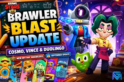 Brawl Stars Brawl Stars' Brawler Blast Update: Cosmo, Vince, a news image