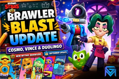 Brawl Stars Brawl Stars' Brawler Blast Update: Cosmo, Vince, a news image