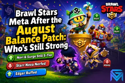 Brawl Stars Brawl Stars Meta After the August Balance Patch: W news image