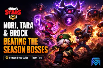 Brawl Stars Brawl Stars Nori, Tara and Brock: Beating the Seas news image