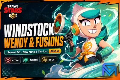 Brawl Stars Brawl Stars Windstock Season — Wendy Debut, Fusion news image