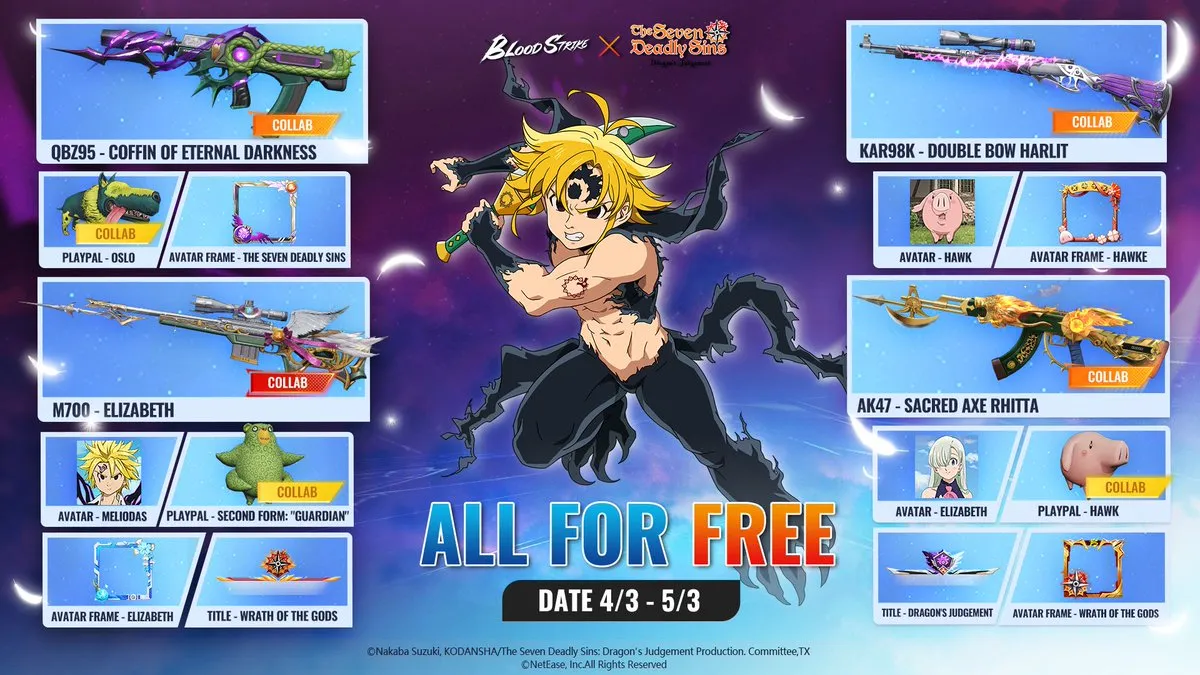 Blood Strike Breaking News: Blood Strike Collab Skins & Meta news image