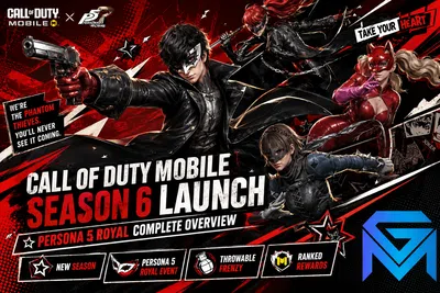 Call of Duty: Mobile Call of Duty Mobile Season 6 Launch — Persona 5 Ro news image