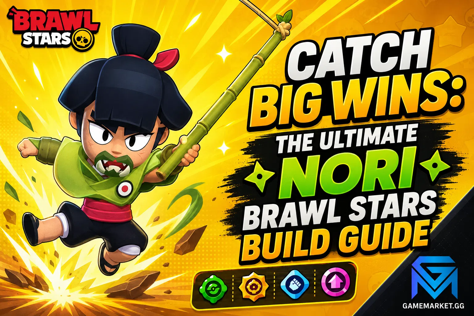 Brawl Stars Catch Big Wins: The Ultimate Nori Brawl Stars Buil news image