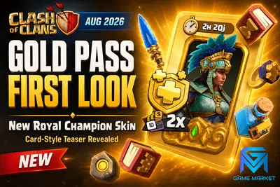 Clash of Clans Clash of Clans August 2026 Gold Pass: First Look a news image