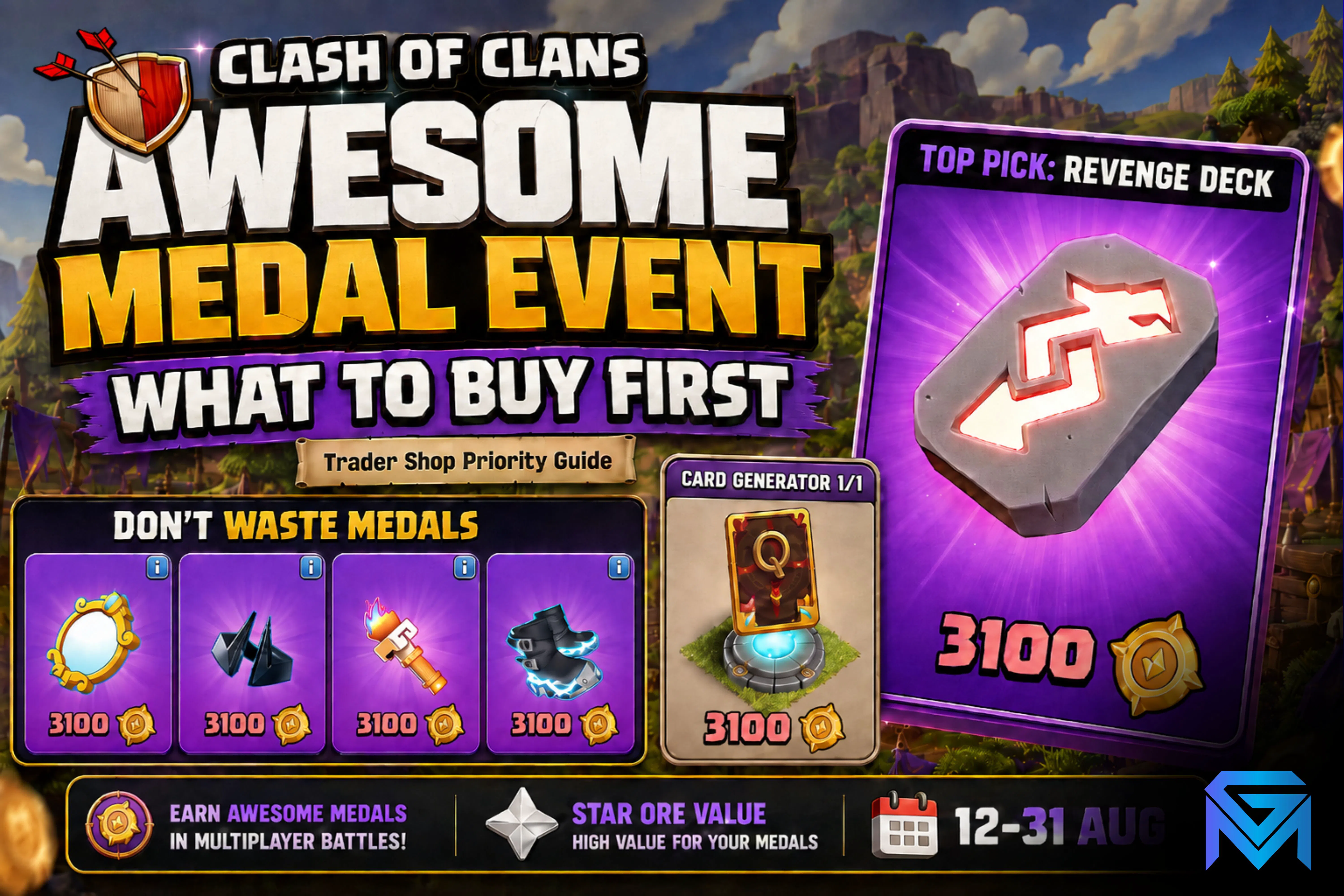 Clash of Clans Clash of Clans Awesome Medal Event: What to Buy Fi news image