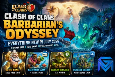 Clash of Clans Clash of Clans Barbarian's Odyssey — Everything Ne news image