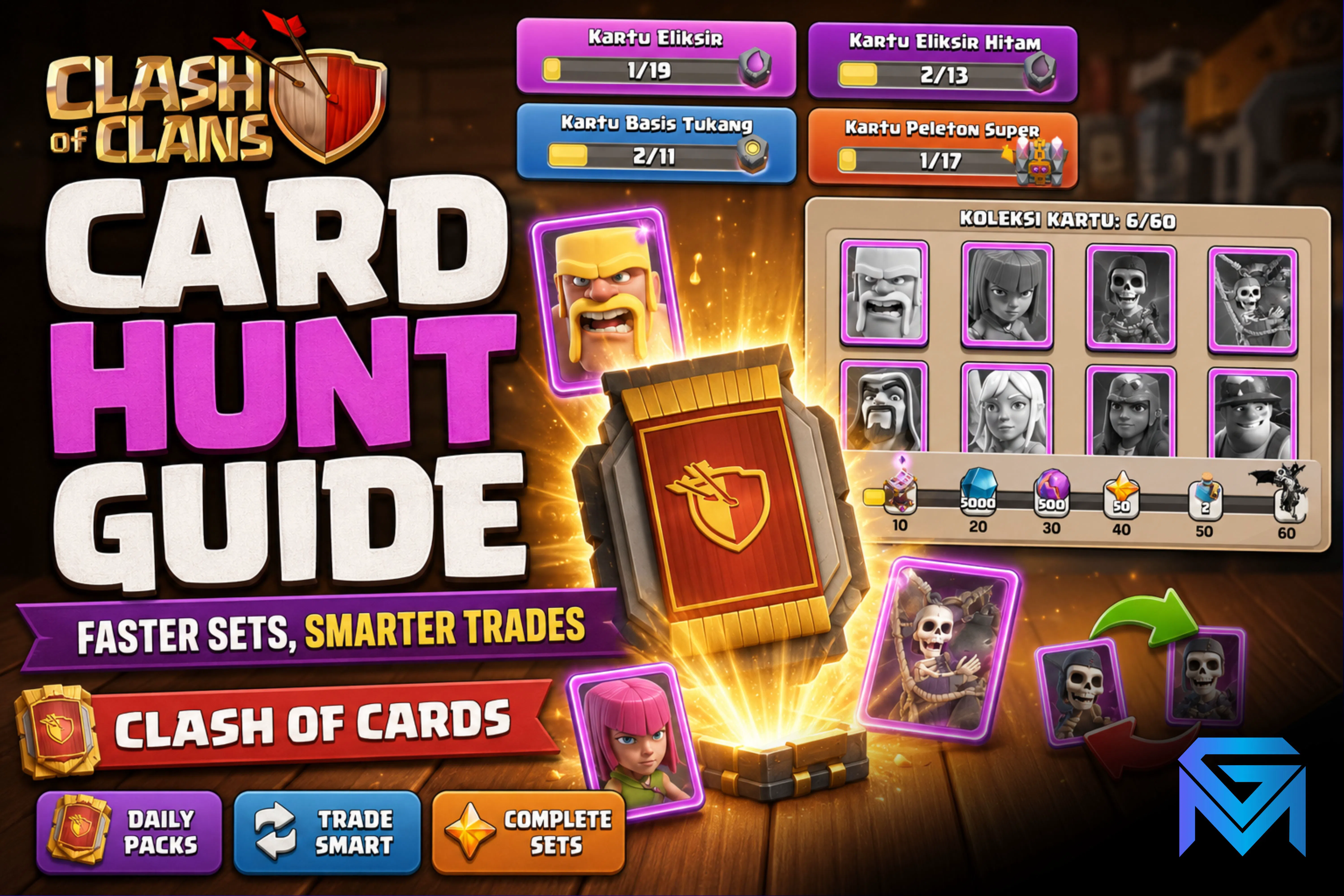 Clash of Clans Clash of Clans Card Hunt Guide: Faster Sets, Smart news image