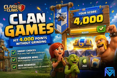 Clash of Clans Clash of Clans Clan Games: Hit 4,000 Points Withou news image