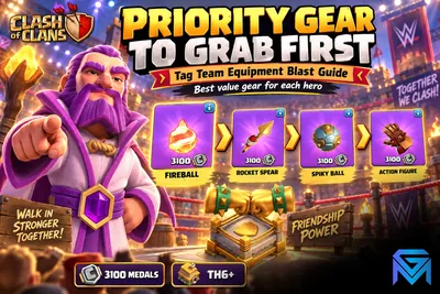 Clash of Clans Clash of Clans: Priority Gear to Grab in the Tag T news image