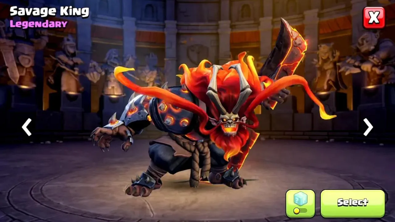Clash of Clans Savage King Skin: Design, Price & Release Date