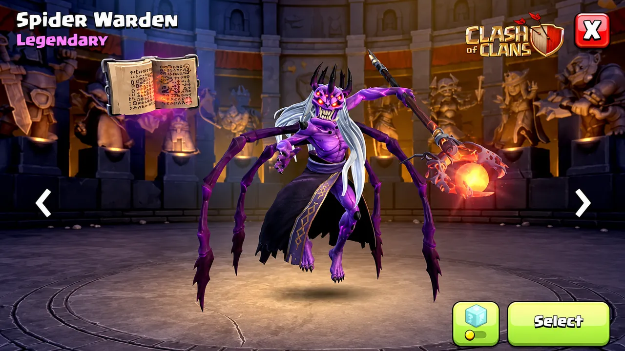 Clash of Clans Spider Warden Skin: Release Date, Price & Lineup
