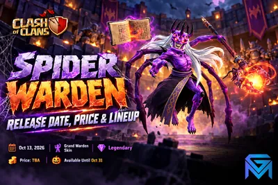 Clash of Clans Clash of Clans Spider Warden Skin: Release Date, P news image